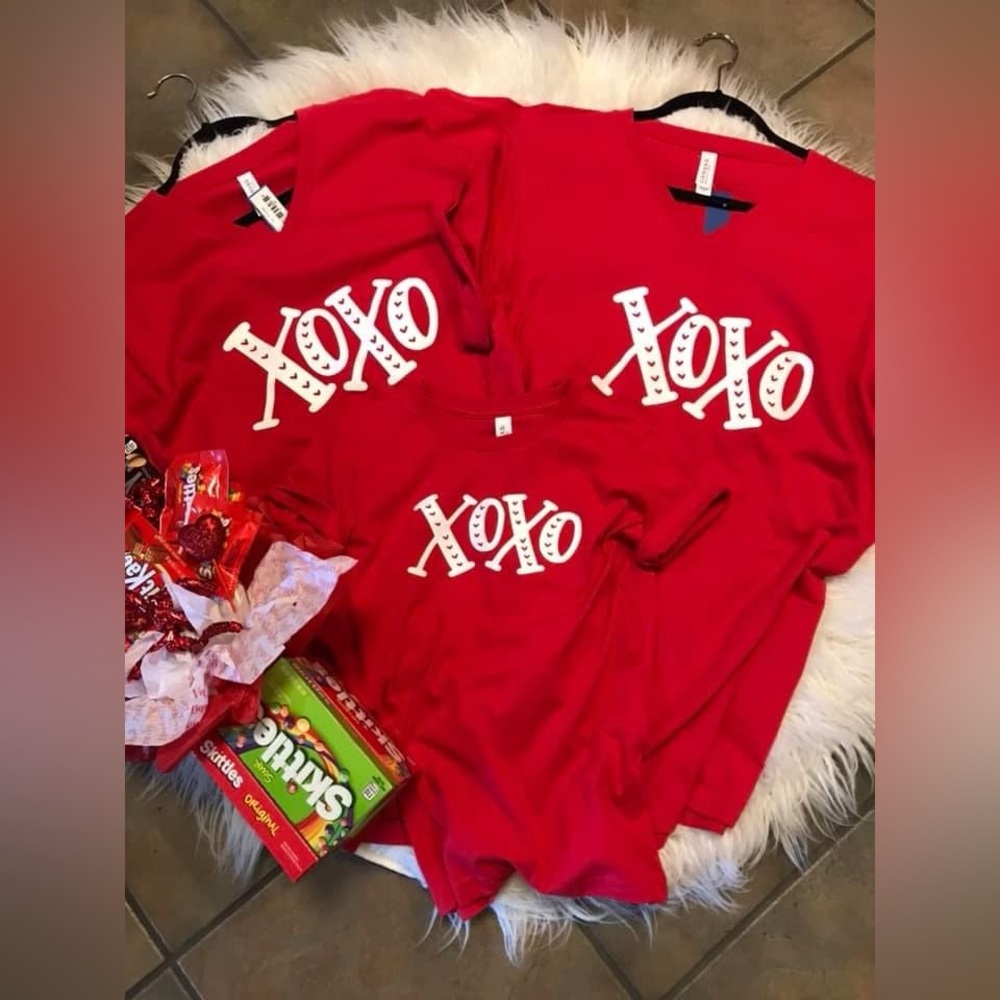 Bella Canvas Bold Red Short Sleeve Tee
